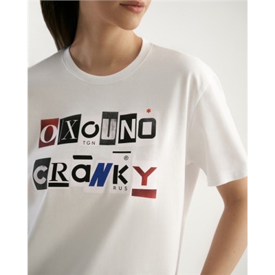 OXOUNO Футболка Boyfriend OXO-3238-1067