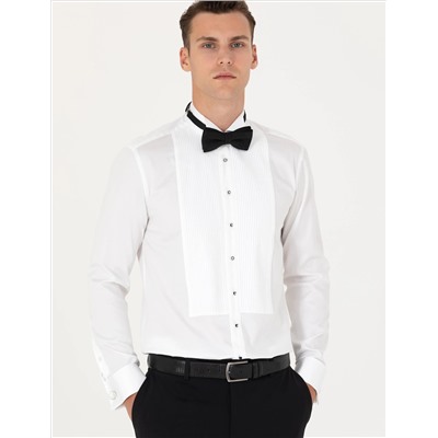 Рубашка для смокинга с белым Slim Fit
