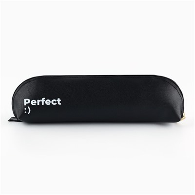 Пенал школьный из искусственной кожи Perfect, 19×6 см
