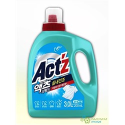 Гель "Act'z" для стирки белья для машин с вертикальной загрузкой (для сушки в помещении) 3200 мл