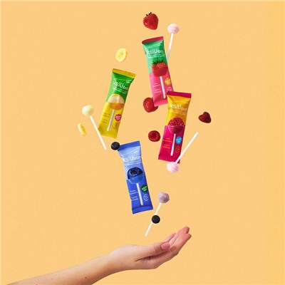 Леденец на палочке Ksilibon Lollipop Клубника, 1 шт