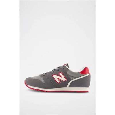Zapatillas 373 - Gris y rojo