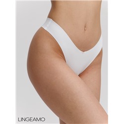 Бесшовные трусы стринги Lingeamo белый ВР-03 (1)