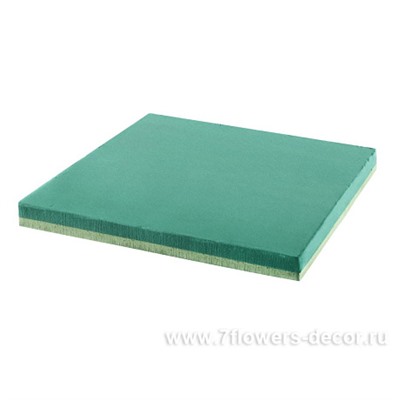 Пеноформа Лист, на основе из жесткой пены, 61х61х6 см, Oasis Foam Frames