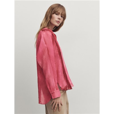Camisa ramio color block