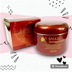 JIGOTT. Крем с улиточным муцином восстанавливающий SNAIL REPARING CREAM , 100 мл