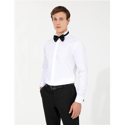 Рубашка для смокинга с белым Slim Fit