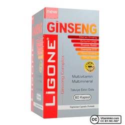 Ligone Ginseng Multivitamin 60 капсул