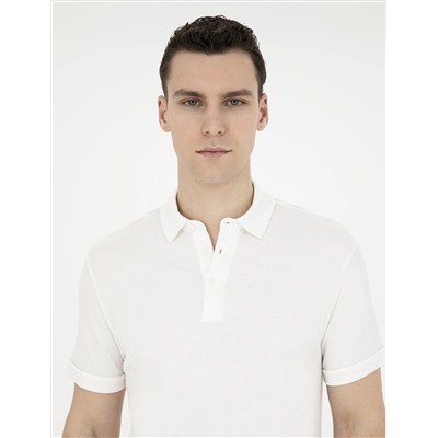 Ekru Slim Fit T -For