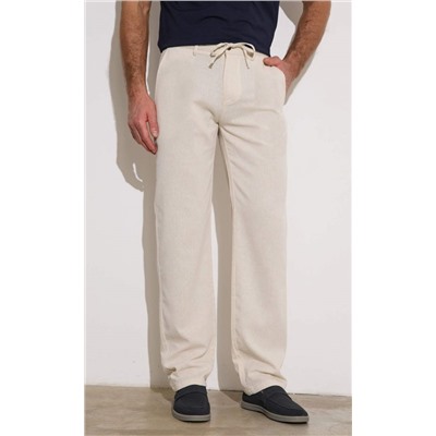 Брюки лен F111-0855 natural linen