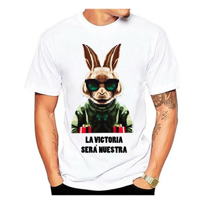 Футболка La victoria sera nuestra заяц