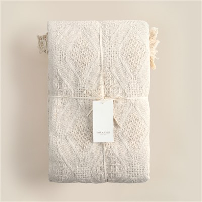 Плед SL Home Cotton 200*240 см , 100% хлопок, 370 гр/м2