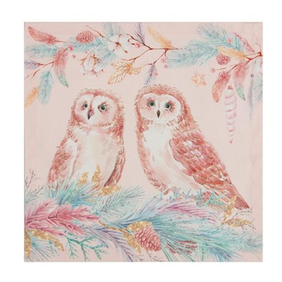 Набор салфеток Этель Pink magic, 40×40 см - 4 шт., хлопок, саржа
