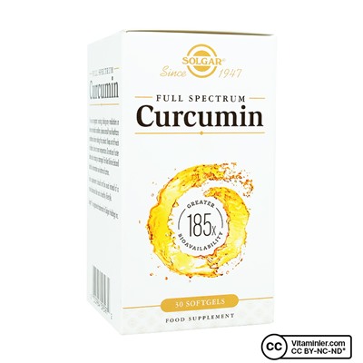 Solgar Full Spectrum Curcumin 185x 30 Softgel