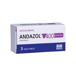 ANDAZOL 400 mg 3 film tablet