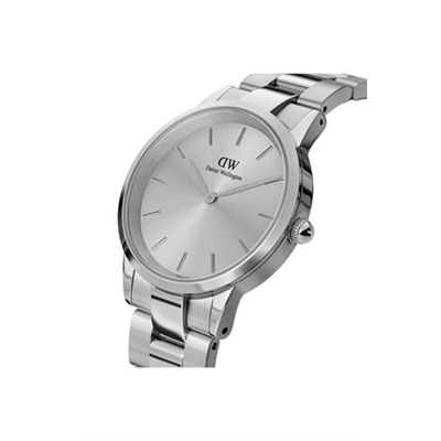 Reloj de cuarzo de acero Unitone 28 mm - Plateado
