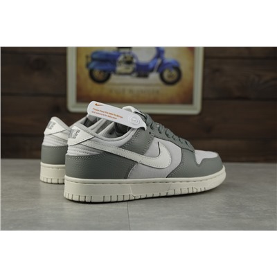 Niкe SB DUNK LOW из натуральной прочной кожи и текстиля