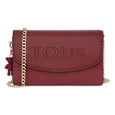 Bolso bandolera - burdeos