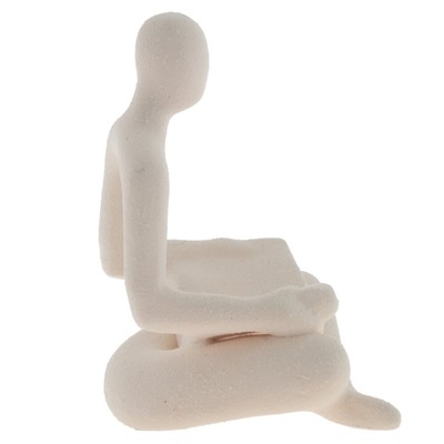 Фигурка декоративная "Читатель", L9,5 W9 H14 см