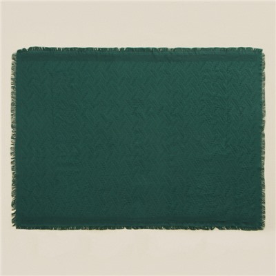 Плед SL Home Warm, 130*180 см, цв.изумрудный, 80%хлопок, 20% п/э