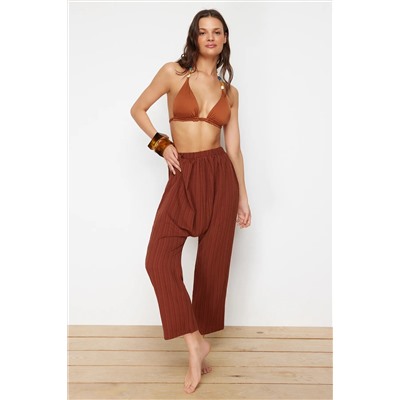 Brown Plaing Shalwar Beach Banns tbess24pl00011