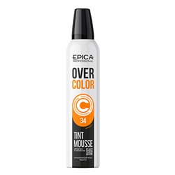EPICA Professional Оттеночный мусс для волос «Абрикос» 34 «OVERCOLOR», 250 мл