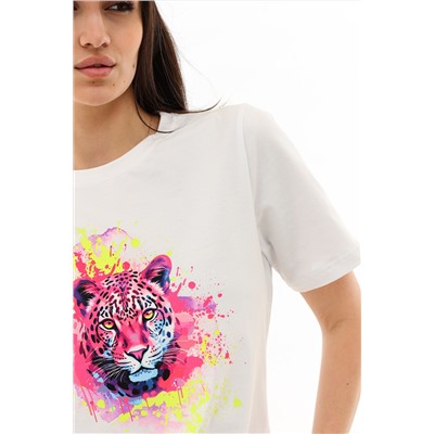 Футболка Bright leopard