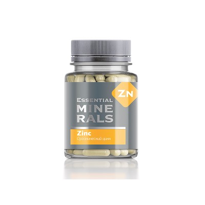 Органический цинк - Essential Minerals 60 капсул