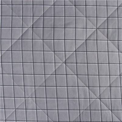 Покрывало LoveLife 1,5сп Gray cage 150*210±5см, новосатин, 100%п/э