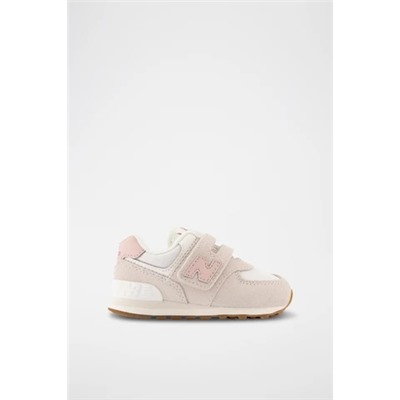Zapatillas de piel 574 - Beige