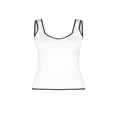 Линия Ecru Детальная квадратная блузка Bodycon Blouse TBBSS24AF00052
