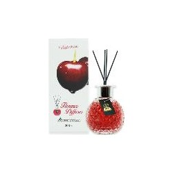 SANDOKKAEBI Жидкий освежитель воздуха "Aroma Diffuser" (стеклянный флакон + палочки / черешня) 200 мл / 10