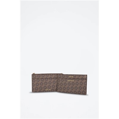 Bolso de mano de piel - Marrón