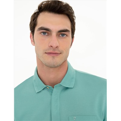 Cagla Green регулярно подходит Polo Yaka Mercerized T -Fork
