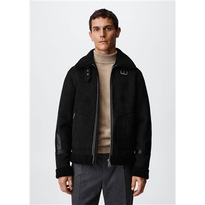 Chaqueta biker doble faz -  Hombre | MANGO OUTLET España