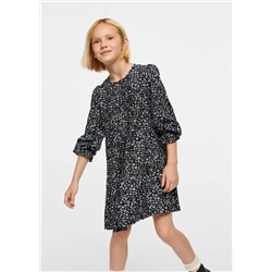 Vestido estampado floral -  Niña | MANGO OUTLET España