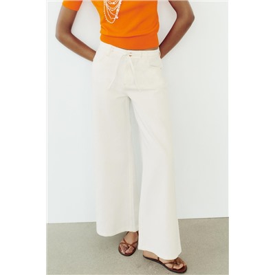 JEANS Z1975 PALAZZO TIRO ALTO