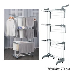 Сушилка для белья напольная 76х64х170 grey, grey / DR2А /уп 6/