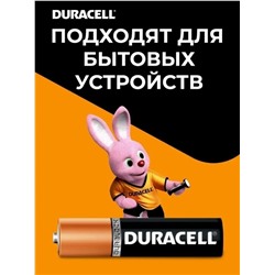 Батарейки Duracell Basic мизинчиковые АА- ААA LR03 (12 штук в упаковке) 22.02.