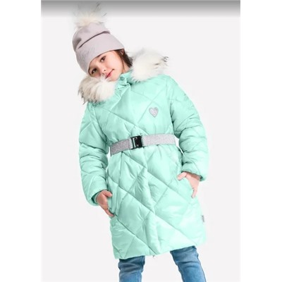 90560_BOG_1 Пальто для девочки, мятный