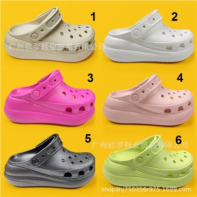 Женские сабо на платформе Croc*s