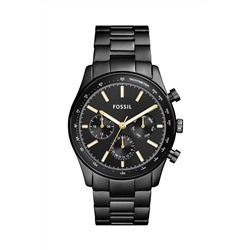 Reloj de cuarzo de acero Sullivan - Taquímetro - Negro