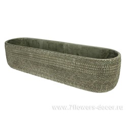 Кашпо (керамика), 45,5x13xH11 см