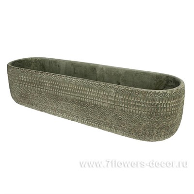 Кашпо (керамика), 45,5x13xH11 см