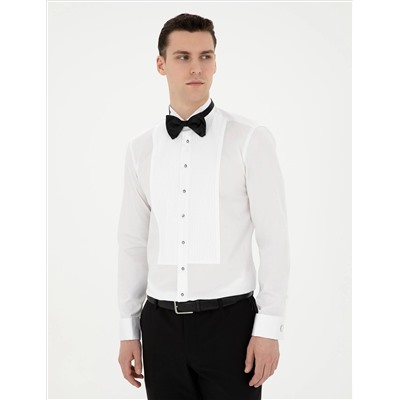 Рубашка для смокинга с белым Slim Fit