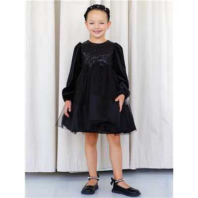 Платье детское нарядное KAFTAN рост 110, черный