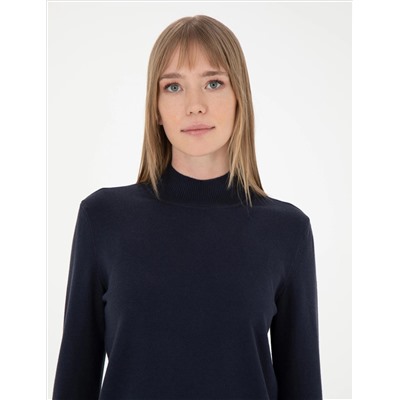 ВМС Blue Slim Fit Half Fisherman воротник свитер