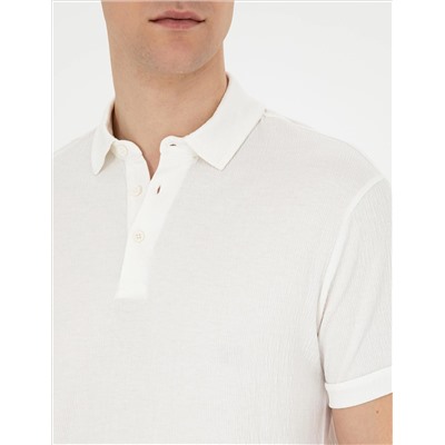 Ekru Slim Fit T -For
