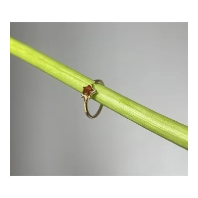 Кольцо серебряное с янтарём R10010-1ZK