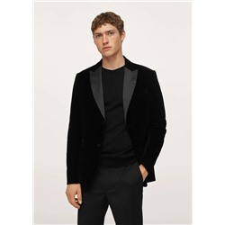 Americana slim fit terciopelo -  Hombre | MANGO OUTLET España